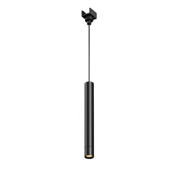 Уличный трековый подвесной светильник Фокус /  Focus Led Elasity IP 3000К 8Вт 38° черный Outdoor o-tr01-1-p-8wb3k