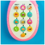 Интерактивный телефон "Ананас", розовый