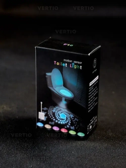 Подсветка для унитаза с датчиком движения / Ночник для туалета