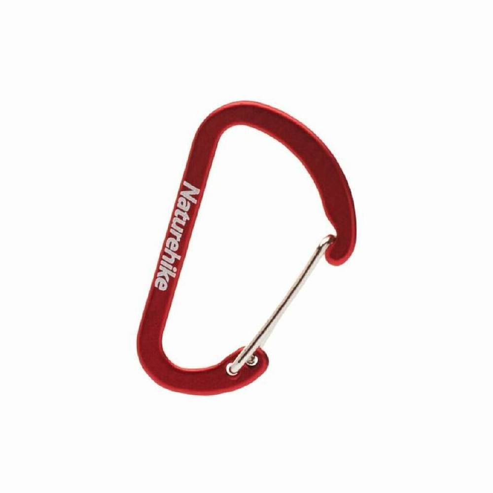Карабин 2 шт. Naturehike NH15A004-H 4см красный