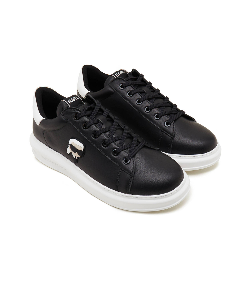 Кожаные кроссовки kapri karl nft lo lace Karl Lagerfeld - черный(KL52530N)