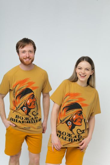 Футболка ЗАПОРОЖЕЦ Vojhd (Желтый (Faded Yellow))