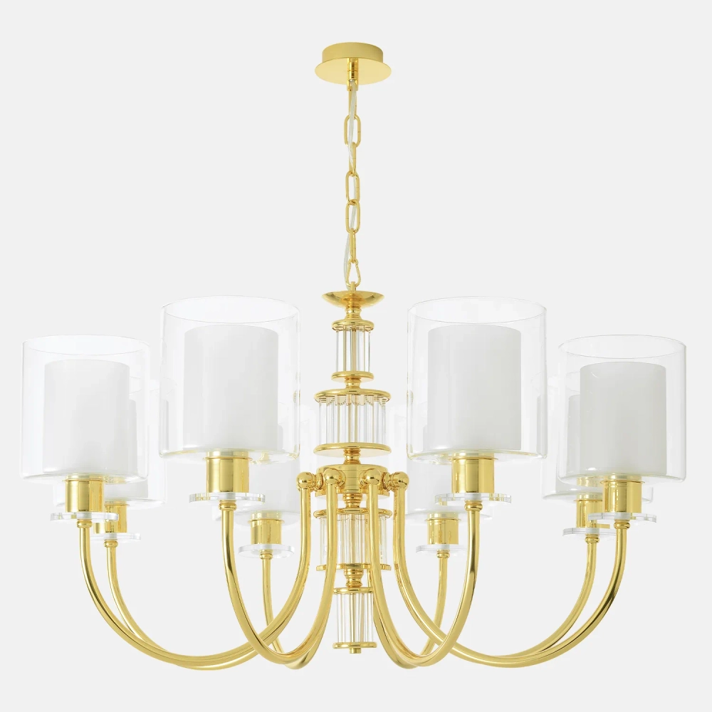 Люстра Crystal Lux ELENA SP8 GOLD