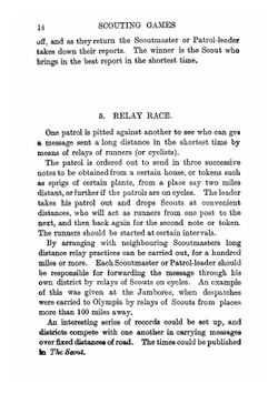 Scouting games | Robert Baden-Powell