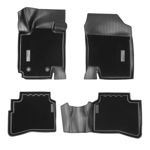 Ковры в салон Norplast/Unidec для JAC JS4 (2021-)Полиуретан,Черный, арт.NPA11-C38-200-CM