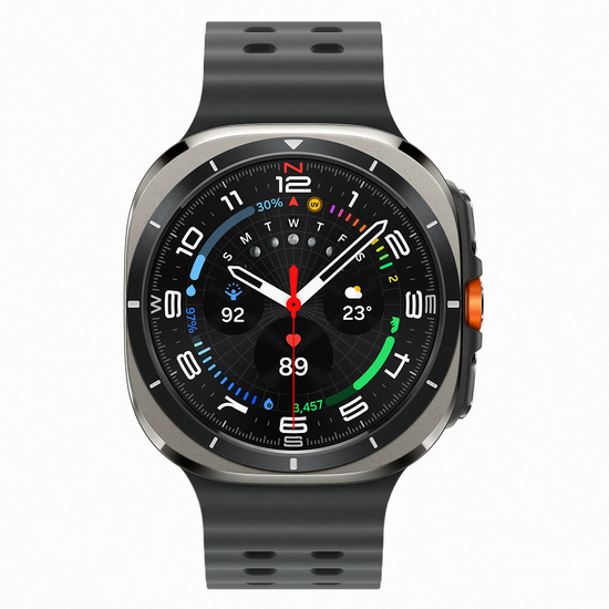 Смарт-часы Samsung Galaxy Watch Ultra 2025 47мм LTE серебряный титан