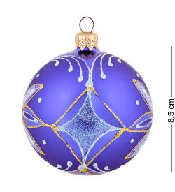 Элита НФШ-1644 Ел.украшение Шар «Рождественская звезда» 85 мм