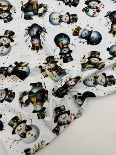 Снеговики в черном