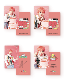 Набор гирлянда с фотокартами [HEESEUNG] DIY Photo Card Garland