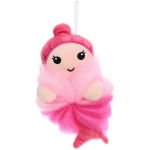 Мочалка нейлоновая для тела детская «MIR KRASOK», русалочка, 17*10см (ZIP пакет)