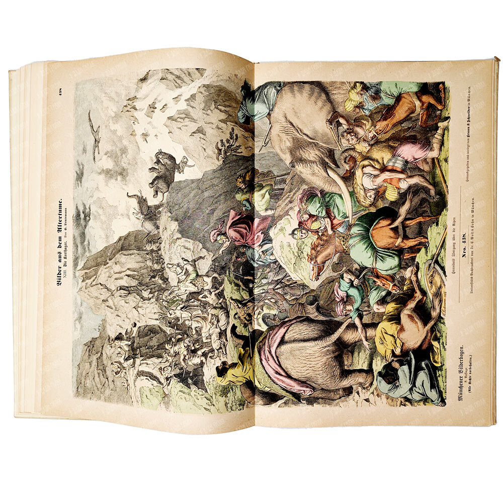 Heinrich Leutemann. Bilder aus dem alterthume. /Лейтманн Генрих. Картины из античности. Гравюры 1890