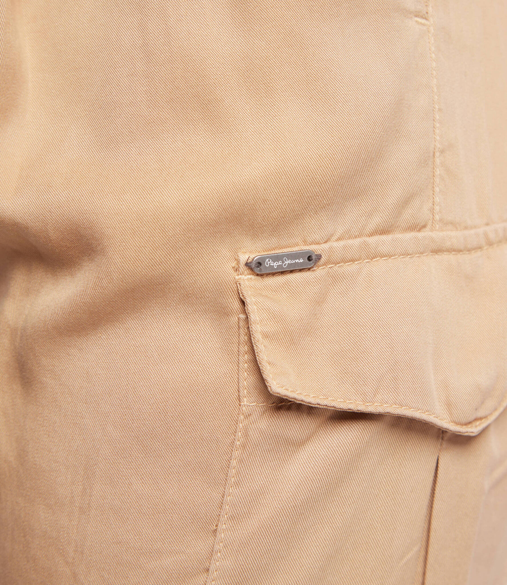 штаны карго jynx Pepe Jeans London - бежевый(PL211546YG0)