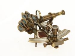 Nautical Морской секстант в деревянном футляре