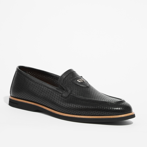 Кожаные туфли Giampieronicola 40283А черные