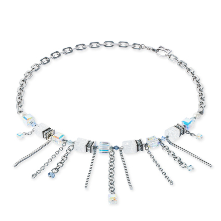 Колье Coeur de Lion Crystal-Silver 3020/10-1817