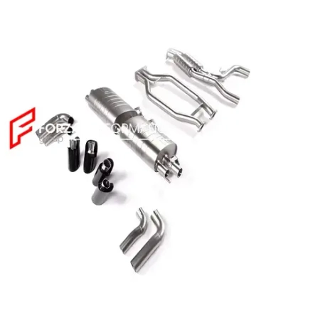 Спортивная выхлопная система с дистанционно управляемыми заслонками для Porsche Cayenne 9Y 3.0T Порше Каен