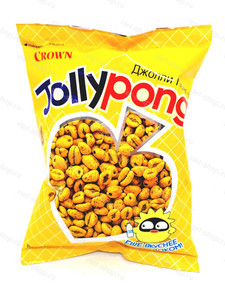 Воздушные пшеничные зёрна Jolly Pong Original, 60 гр.