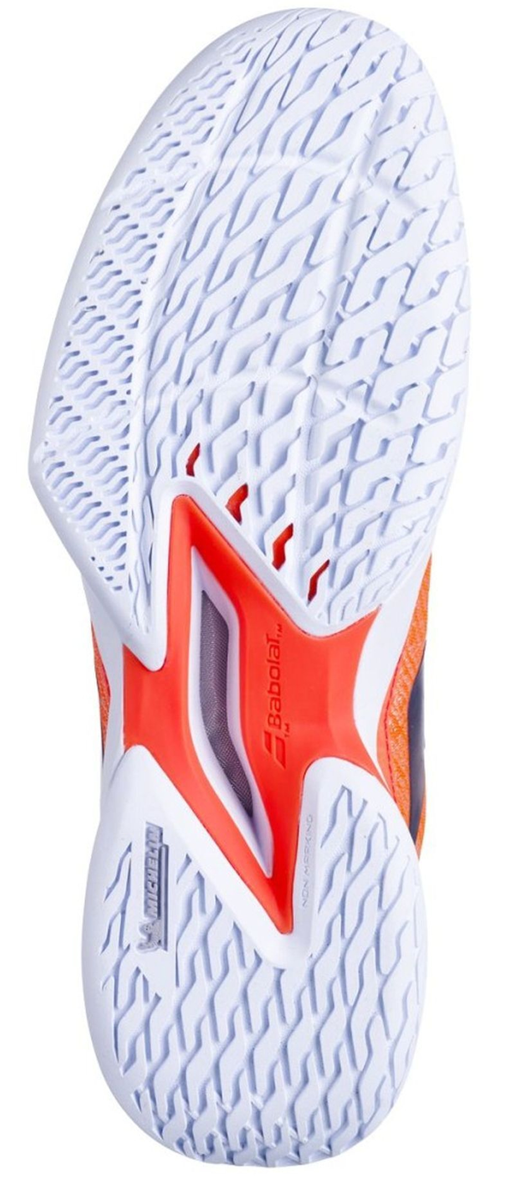 Мужские кроссовки теннисные Babolat Jet Mach 3 All Court - strike red/white