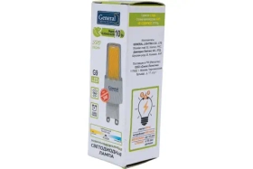 Лампа General Lighting Systems GLDEN-G9-10-COB-220-4500, светодиодные, 10Вт, 550Лм 661652 10 шт.