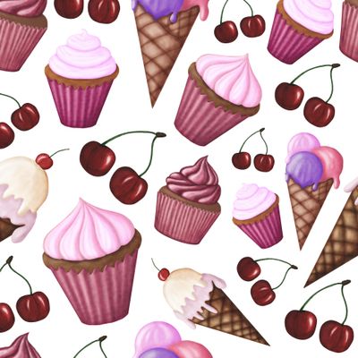 Сладости и вкусняшки с вишней