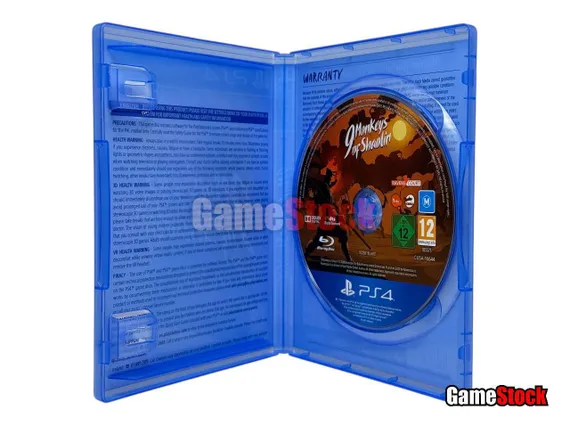 PS4 9 Monkeys of Shaolin (Б/У, Полностью на русском языке, CUSA-16644)