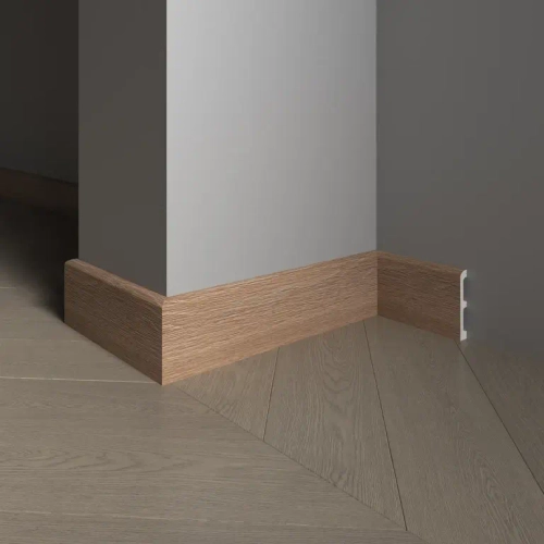 706-90SH Напольный плинтус(80х16х2400мм)/20шт, шт