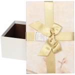 Коробка подарочная «Грация» 21*14*8 см, Золото