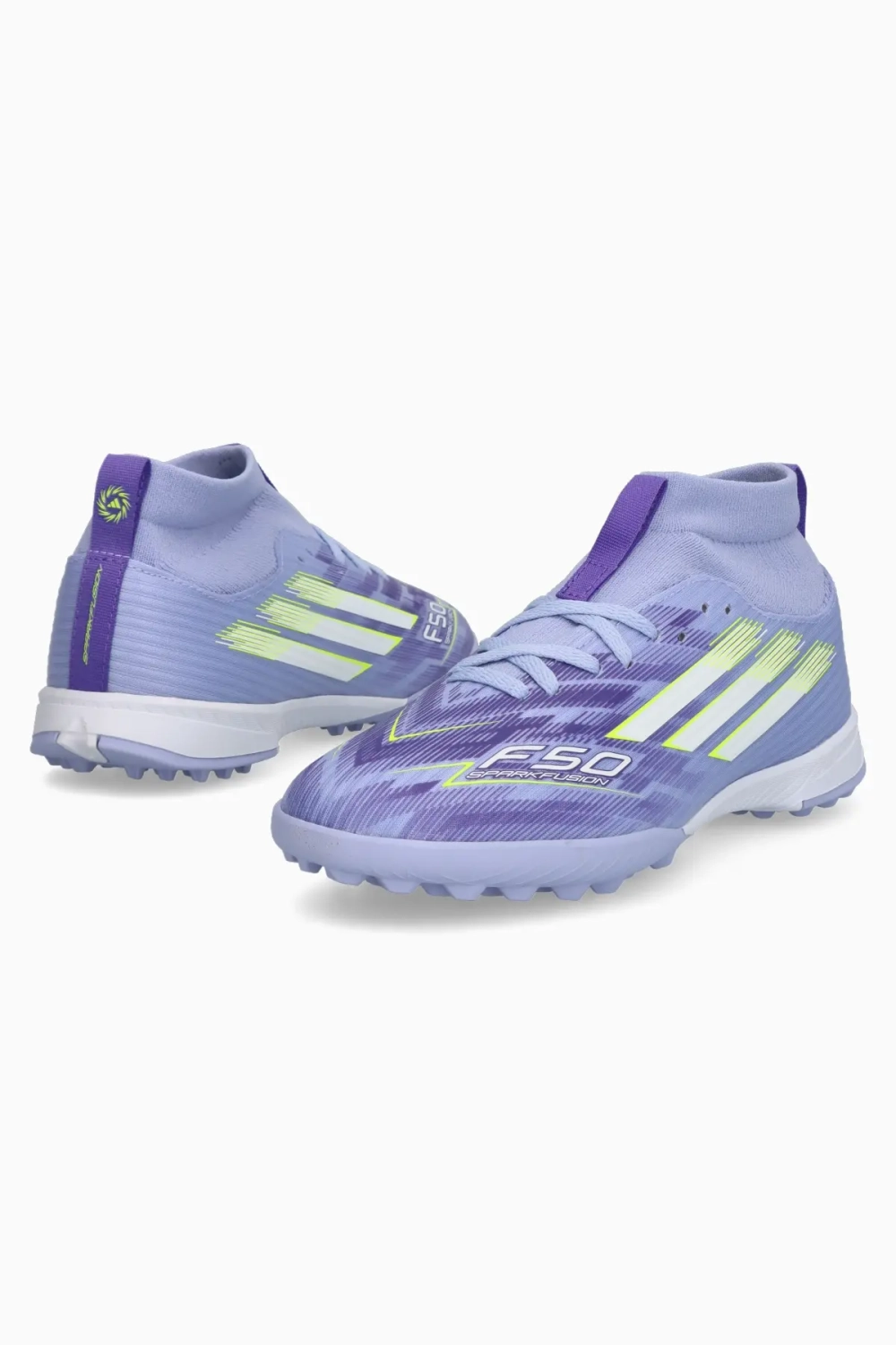 Сороконожки adidas F50 League Mid TF Junior - фиолетовый