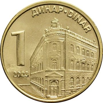 1 динар 2023 Сербия