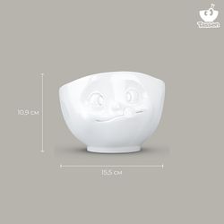 Чаша Tasty, 500 мл, белая