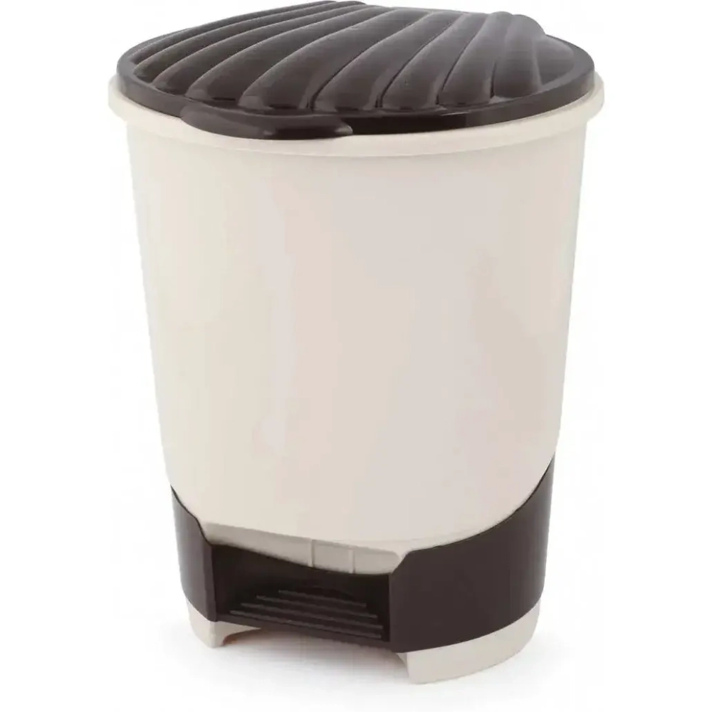 Ведро для мусора 10л (с педалью)(сл.кость)