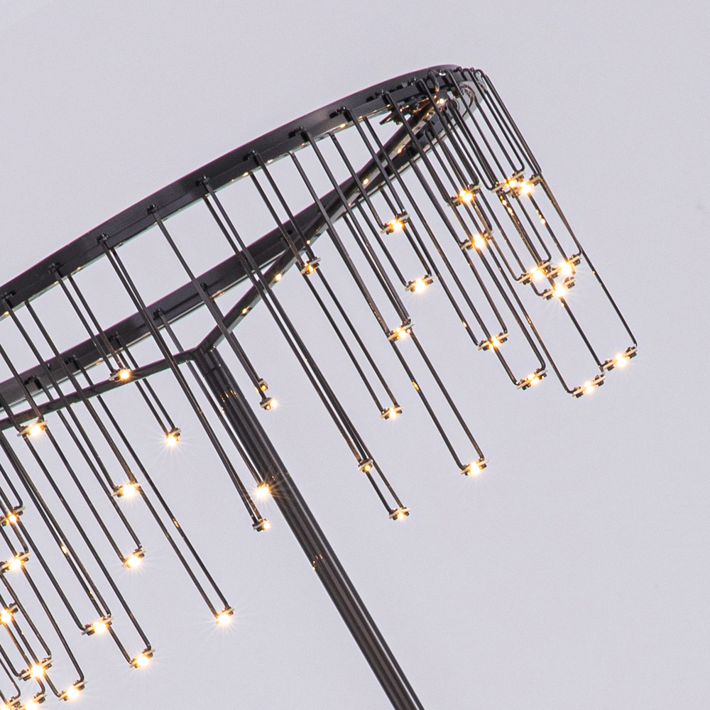 Торшер ML23001008-1A black