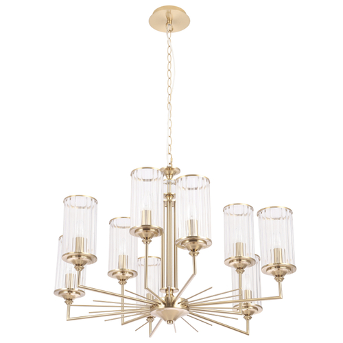 Люстра Crystal Lux GLORIA SP9 BRASS