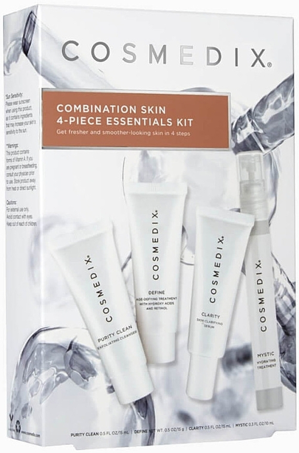 Набор Cosmedix Combination Skin 4-Piece Essentials Kit
