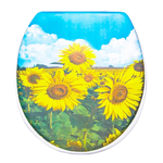 Сиденье для унитаза мягкое микс-11, МС-2211280