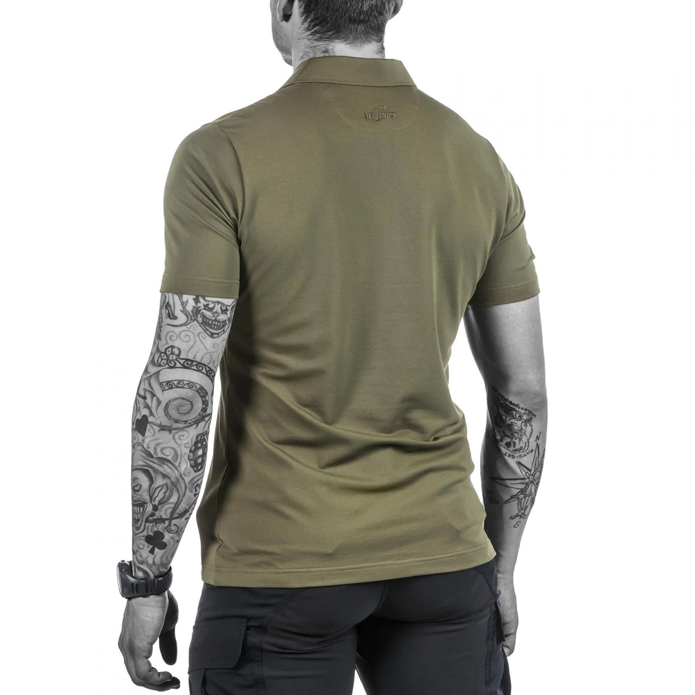 UF PRO URBAN POLO SHIRT - Chive Green