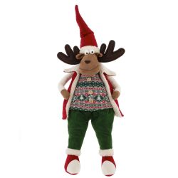 GAEM Игрушка набивная "Олень", L21 W14 H63 см