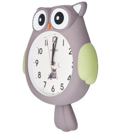 GAEM Art CL-47/3 Часы «Сова» сиреневый