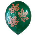 Шар 12" Листья ассорти ЗБ 10 шт