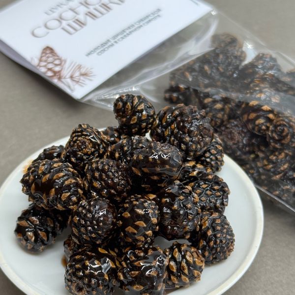 Цукаты из сосновой шишки, 100гр