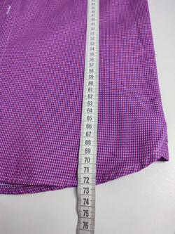 Рубашка Coton Noux фиолетовая 46 размер