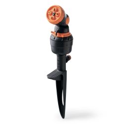 Дождеватель для полива GF GF80005670 круговой и секторный с турбиной для огорода 4 JET LIFT