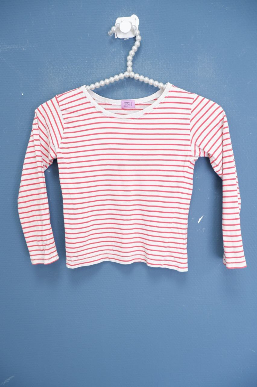 Лонг F&F в полоску на 4-5 лет
