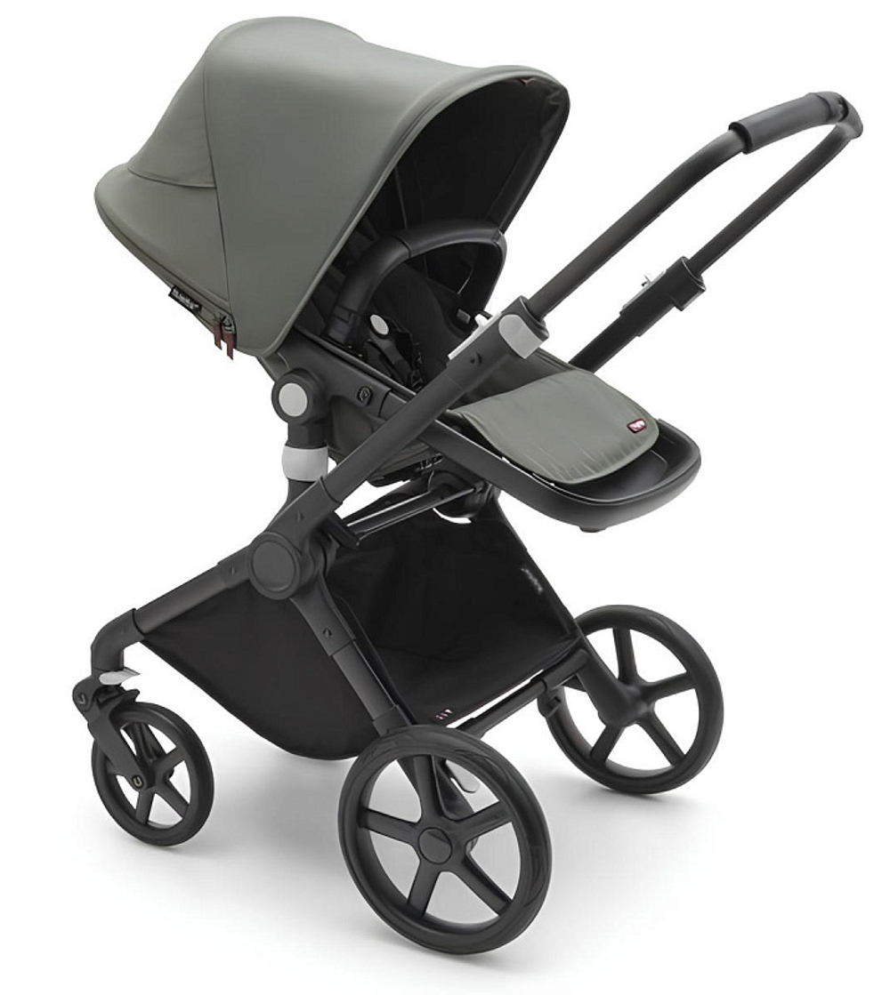 Коляска Bugaboo Fox Cub Complete 2 в 1 Black/Forest Green-Forest Green