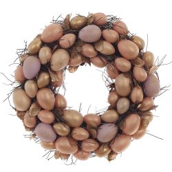 GAEM Изделие декоративное "Венок пасхальный", L32 W7 H33 см