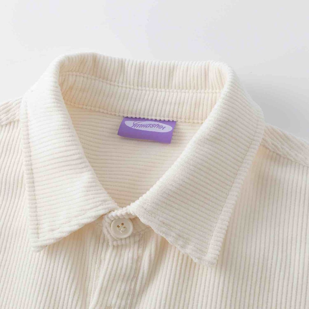 Рубашка Ymkashix Velvet Button белая