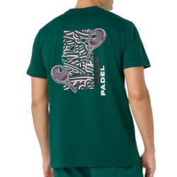 Теннисная футболка Asics Court Graphic - jewel green