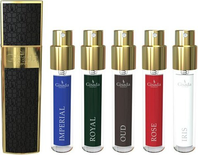 Gisada Black Travelset Eau de Parfum 5 x 10 ml Set 50 ml