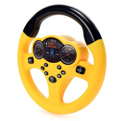 Руль музыкальный 16см, коробка 1026-19