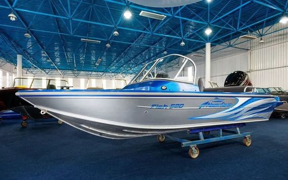 Катер-лодка алюминиевая NORTHSILVER 520 Fish Б/У